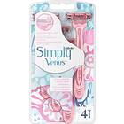 Gillette Simply Venus 3 Disposable Pack de 4