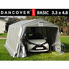 Dancover Garagetält Förrådstält Basic 3,3x4,8x2,4m PE