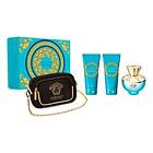 Versace Dylan Turquoise edt 100ml + SG 100ml + BL 100ml + Cosmetic Bag