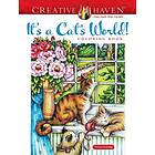 Creative Haven It's a Cat's World! Coloring Book