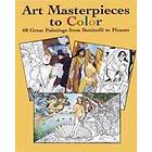 Art Masterpieces to Colour