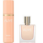 Hugo Boss Alive edp 30ml + Deo Spray 100ml Gift Set for Women