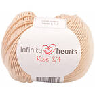 Infinity Hearts Rose 8/4 Garn Unicolor 176m 50g