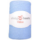 Infinity Hearts Â Ribbon Trikågarn 16 Ljusblå
