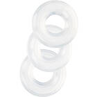California Exotic Set of 3 Silicone Stacker Rings