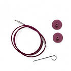 KnitPro Wire/Kabel till Ändstickor 35cm