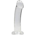 RealRock Crystal Clear Non Realistic Dildo 17cm