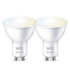 WiZ LED Lamp Spot GU10 345lm 6500K 4,7W (2-pack)