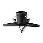 By Benson Julgransfot Stand Star Svart 13cm