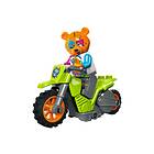 LEGO City 60356 Stuntmotorsykkel med bjørn