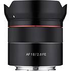 Samyang AF 18/2,8 for Sony FE