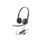 Poly Blackwire C3220 USB-A On-ear Headset