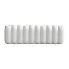 101 Copenhagen Tube lysestake Lysholder stor Bone 35 white cm 11 x Hvit