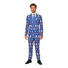 Suitmeister Christmas Blue Nordic Kostym