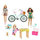 Barbie Holiday Fun Doll with Bicycle and Accessories (GXF32)