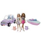 Barbie Dolls and Vehicles (GXD66)