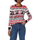 British Christmas Jumpers Comic Wave Eco Christmas Jumper (Dam)