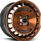 Ronal R10 TURBO Copper Matt Front Diamond Cut 7X15 4/100 ET37 CB68