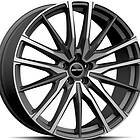 GMP Sparta Matt Anthracite Diamond 9,5X22 5/114,3 ET37 CB67,1