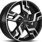 Ronal R64 Jet Black Matt Front Cut 6,5X16 5/118 ET60 CB71,1