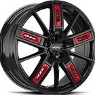 Ronal R67 Red Left Jet Black 8X18 5/114,3 ET40 CB82