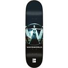 Plan B Way Waysworld Skateboard Deck (Svart) Svart 8,25"