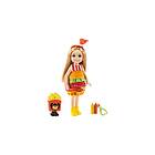 Barbie Club Chelsea Dress-Up Doll In Burger Costume With Pet
