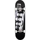 Alien Workshop Komplett Skateboard Abduction (Noir/Blanc) Svart 8"