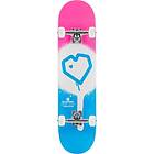 Blueprint Komplett Skateboard Spray Heart V2 (Blå/Vit/Rosa) Blå 7,75"