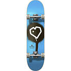 Blueprint Komplett Skateboard Spray Heart V2 (Bleu/Noir/Blanc) Blå 8"