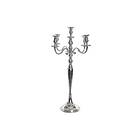 DKD Home Decor Kandelaber Silvrig Aluminium (42 x 42 x 70 cm)