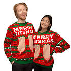 Temashop Merry Titsmas Christmas Sweater (Unisex)