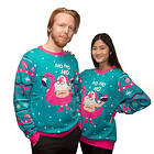 Temashop Santas Holiday Christmas Sweater (Unisex)