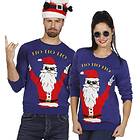 Wilbers Rocking Santa Christmas Sweater (Unisex)