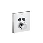 Axor ShowerSelect termostat Polert Sort Krom 36715330