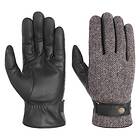 Stetson Woolrich Leather Gloves (Miesten)