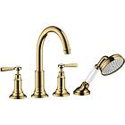 Axor Montreux Badkarsblandare Polert Gul 16550990