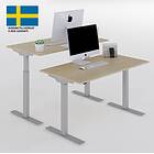 AZ Design Studio Höj och Sänkbart 2-Motor Skrivbord 140x80cm