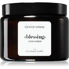 Ambientair Olphactory Dark Amber scented Candle (brun) Blessing 360g