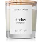 Ambientair Olphactory White Musk scented Candle (Relax) 200g