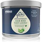 Glade Aromatherapy Calm Mind scented Candle Bergamot Lemongrass 260g