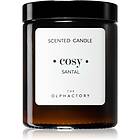 Ambientair Olphactory Santal scented Candle (brun) Cosy 135g