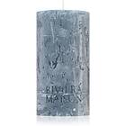 Rivièra Maison Pillar Candle Grey Blue dekorativ ljusstake 7x13 cm