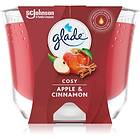 Glade Cosy Apple & Cinnamon doftljus 224g