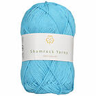 Shamrock Yarns 100% Bomull Garn 11 Matt Ljus Turkos