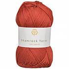 Shamrock Yarns 100% Bomull Garn 22 Roströd