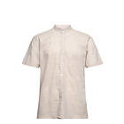 Lindbergh Mandarin Linen L/S Blend Shirt (Herr)
