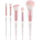 Luvia Cosmetics Brush Brush Set Prime Vegan Candy Daily Essentials Blush Brush Higlighter Brush Powder Brush Precision Blender Eye Shader 1 