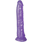 Baseks Purple Glitter Dildo 8,1 inches