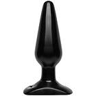 Doc Johnson Classic Smooth Butt Plug Medium Black